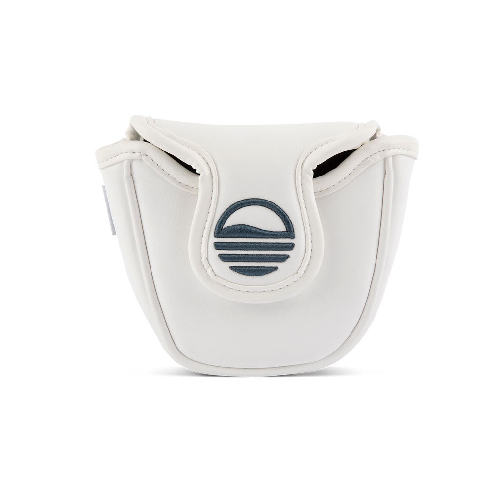 White/Navy Headcover Bundle w/ Mallet