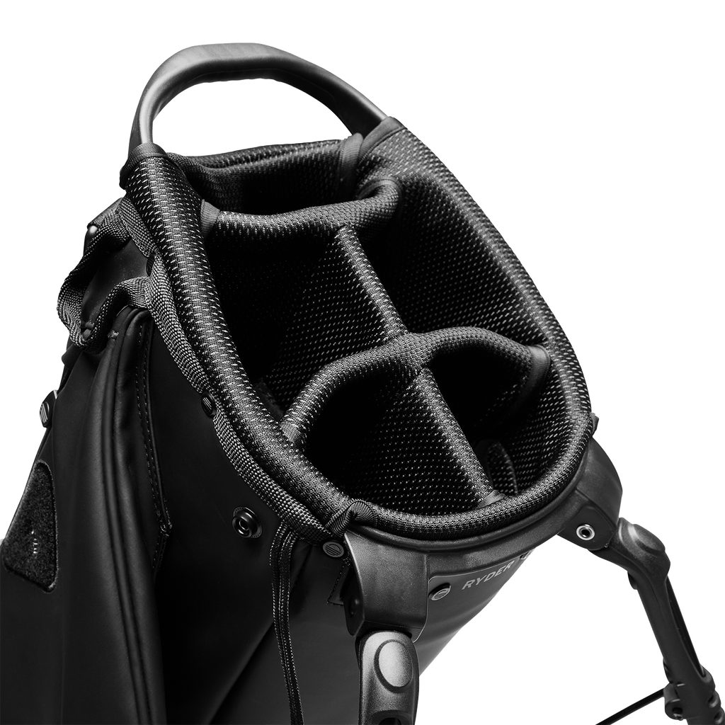 Ryder S-Class | Black Vegan Leather Full Size Stand Bag